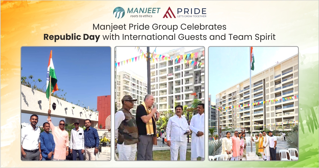 Manjeet Pride Group Celebrates Republic Day with International Guests and Team Spirit